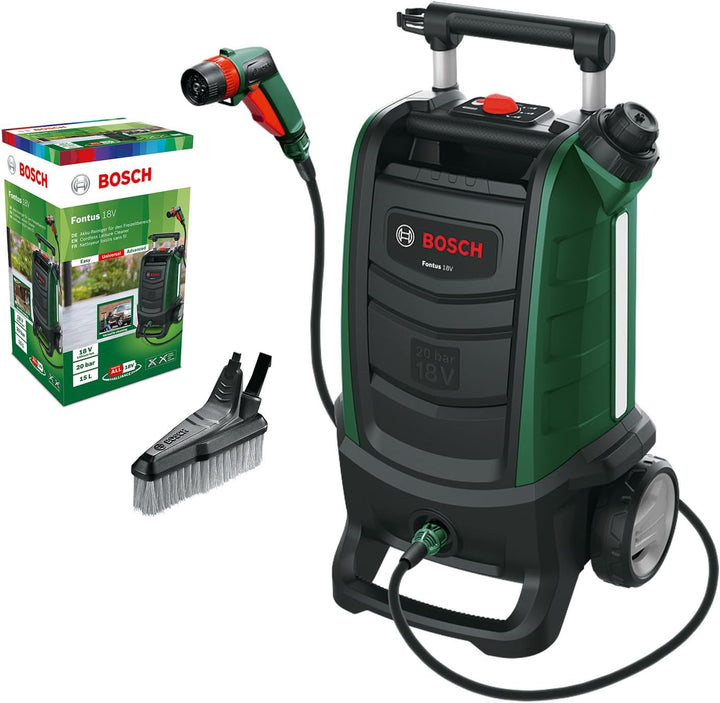 Bosch Home and Garden Bosch Akku Outdoor Reiniger Fontus 18V (ohne Ladegerät und Akku, 18-Volt-Syste