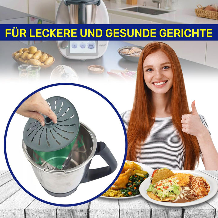 MONTERAL Messerabdeckung für Vorwerk Thermomix TM5 TM6 TM31 Küchenmaschine - Garantie 10 Jahre, Mess