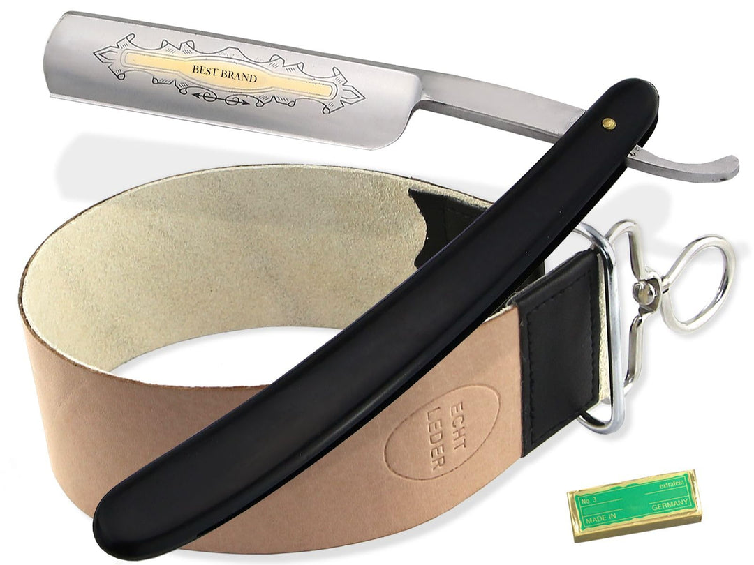 Rasier Set Herren Solingen Paste mit Rasiermesser Set Streichriemen von InstrumenteNrw mit Sitz in D