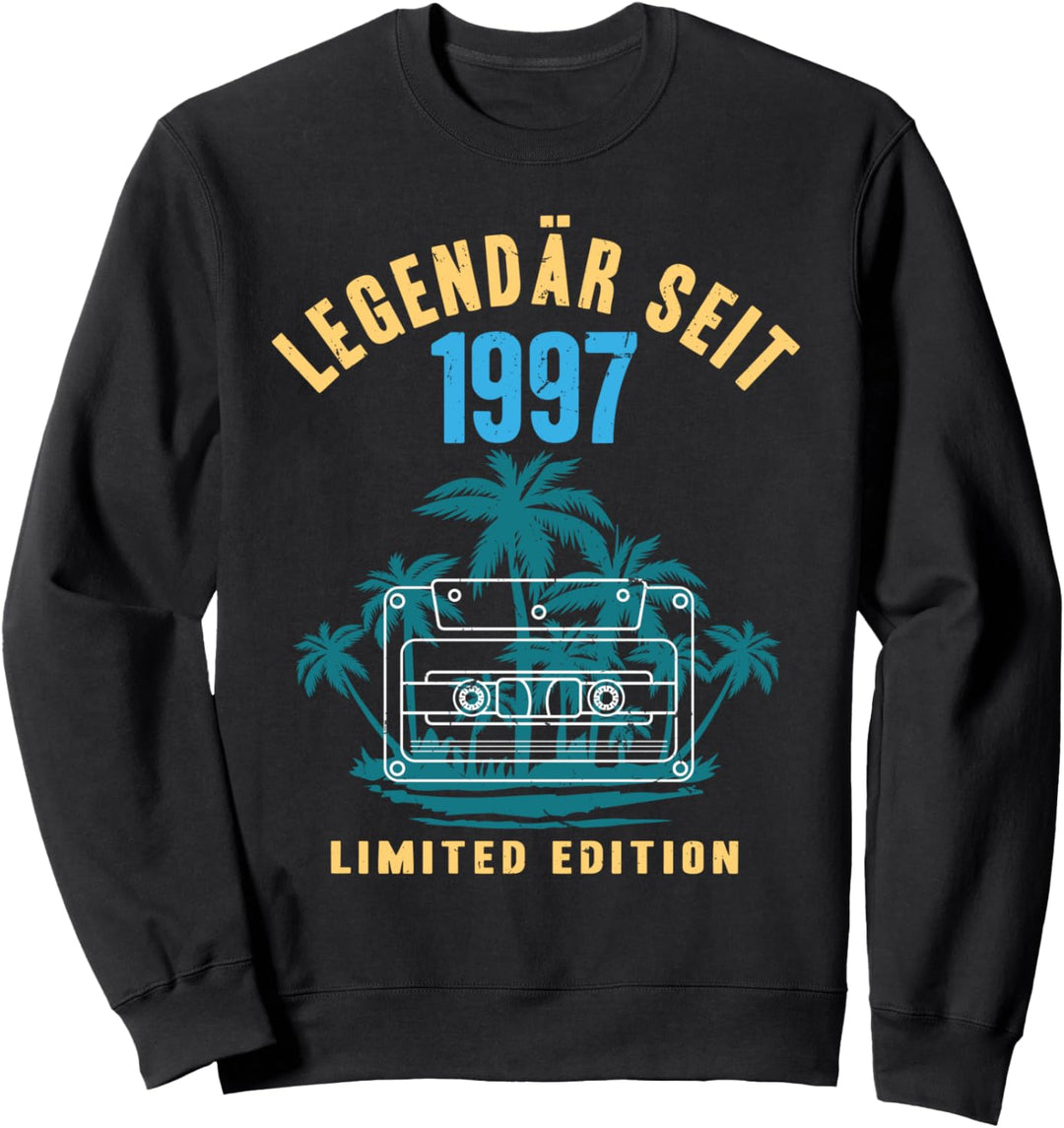 Legendär Seit 1997 Jahrgang 23 Geburtstag Geschenk Vintage Sweatshirt
