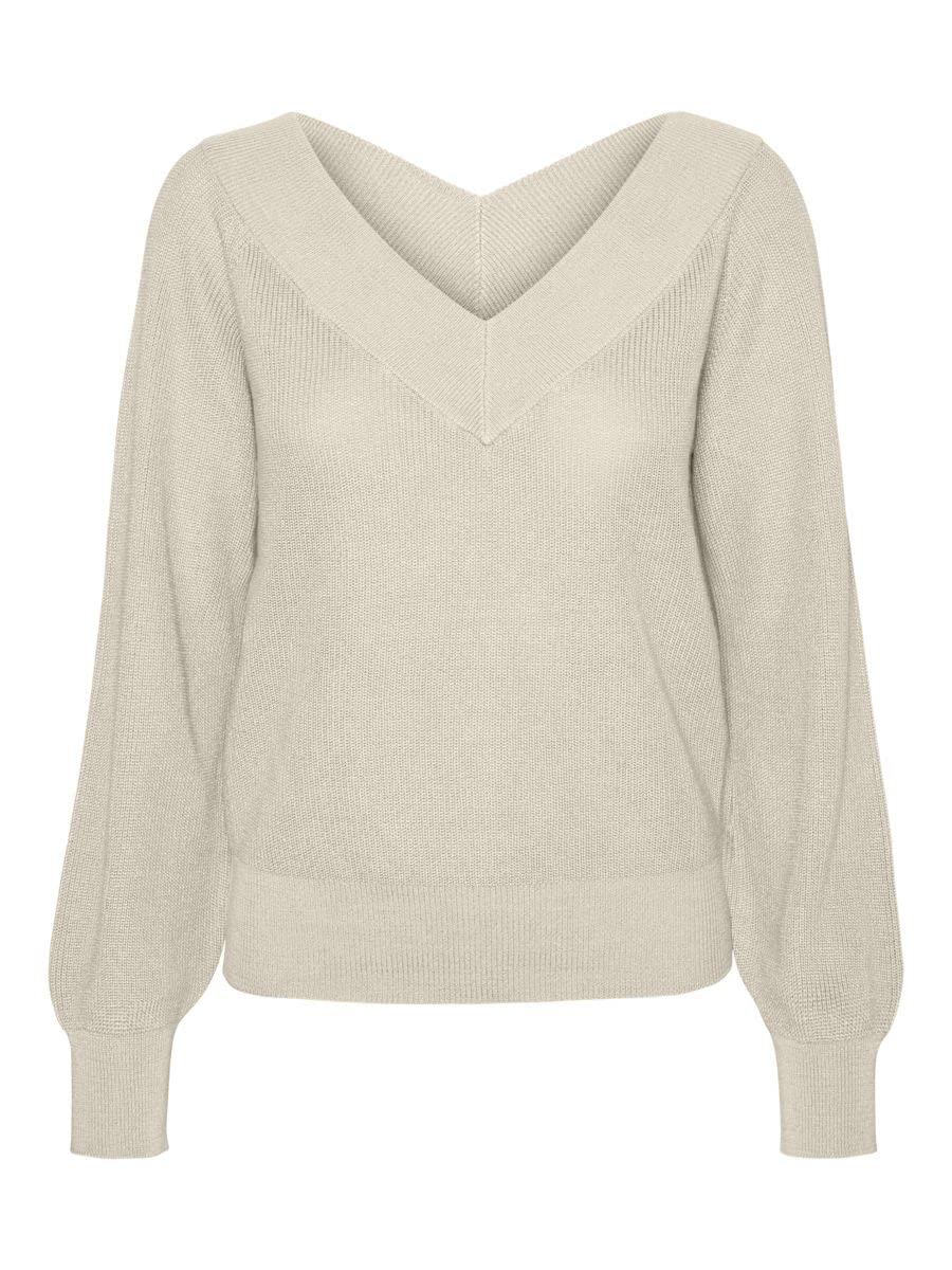 VERO MODA Female Strickpullover VMNEWLEXSUN Pullover XS Birch, XS Birch