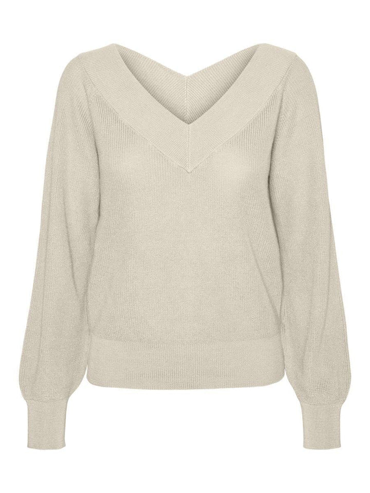 VERO MODA Female Strickpullover VMNEWLEXSUN Pullover XS Birch, XS Birch