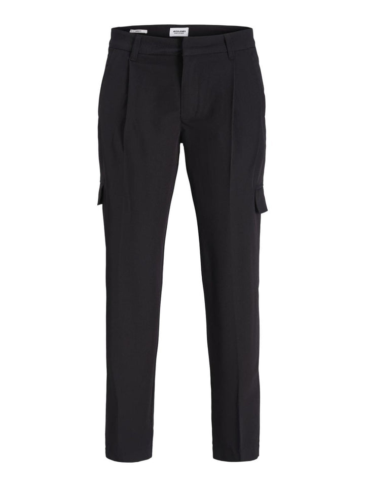 JACK & JONES Herren Jpstbill Jjflint Sa Ln Cargohose 31W / 30L Schwarz, 31W / 30L Schwarz