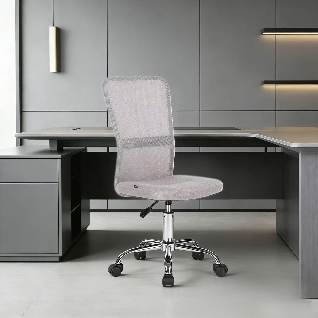 Mingone Bürostuhl Ergonomisch Schreibtischstuhl aus Mesh Höhenverstellbarer Drehstuhl 360° Drehbarer