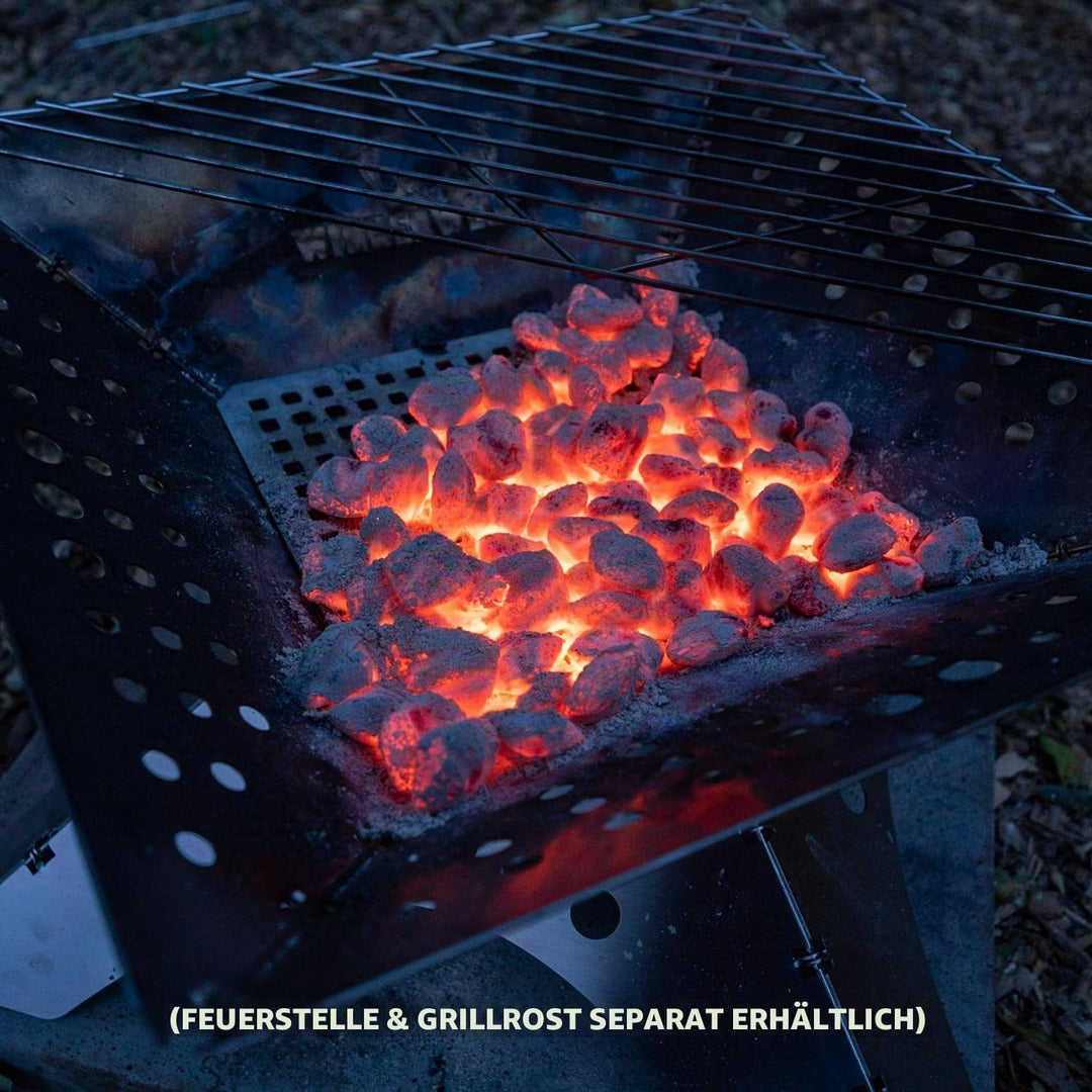 Winnerwell Flatfold Feuerstelle - XL | Portable Edelstahl Feuer Pan