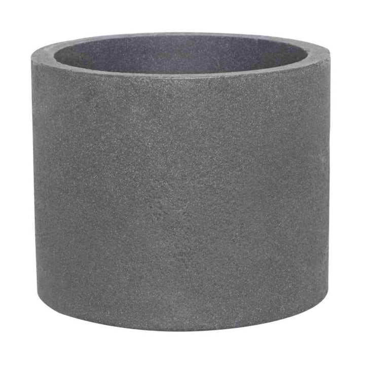 Siena Garden Pflanzkübel Leeds schwarz-Granit Ø 40x33 cm Betonoptik
