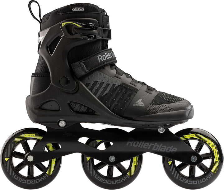 Rollerblade MACROBLADE 110 3WD Inline Skate 2022 Black/Lime 45 1/2, 45 1/2
