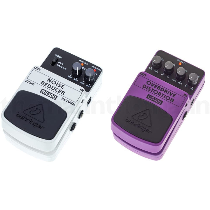 Behringer NOISE REDUCER NR300 Ultimatives Effektpedal zur Rauschunterdrückung &amp; OVERDRIVE/DISTORTION