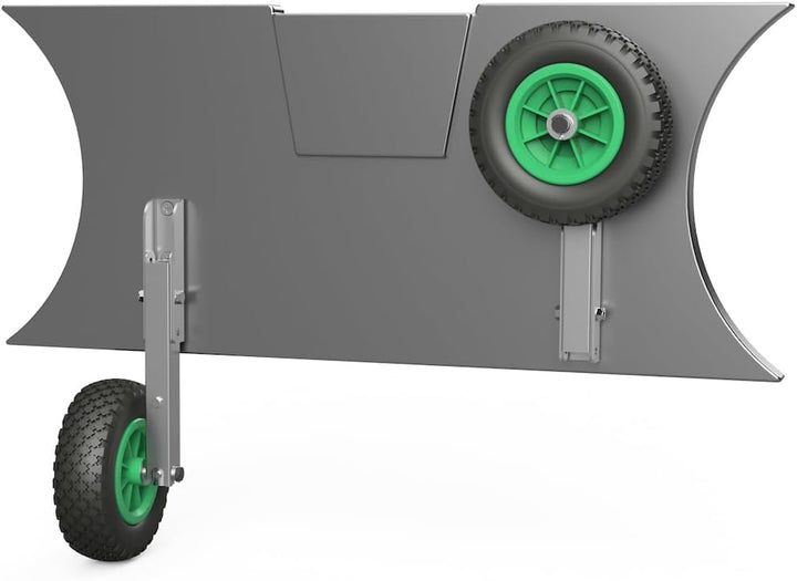 SUPROD Slipräder, Heckräder, Transporträder für Schlauchboot, mit EIN-Hand Bedienfunktion, HD200, Ed