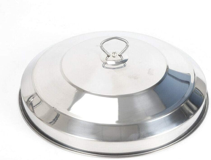 7.5L Runder Chafing Dish Standfuss Durchmesser 360 mm Edelstahl Speisenwärmer Suppen Chafing Dish Bu
