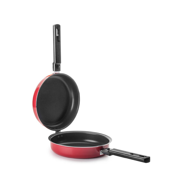 IBILI SARTEN Tortilla PATATAS Venus 24 CMS, Stainless Steel, schwarz/rot, 24 cm, 24 cms