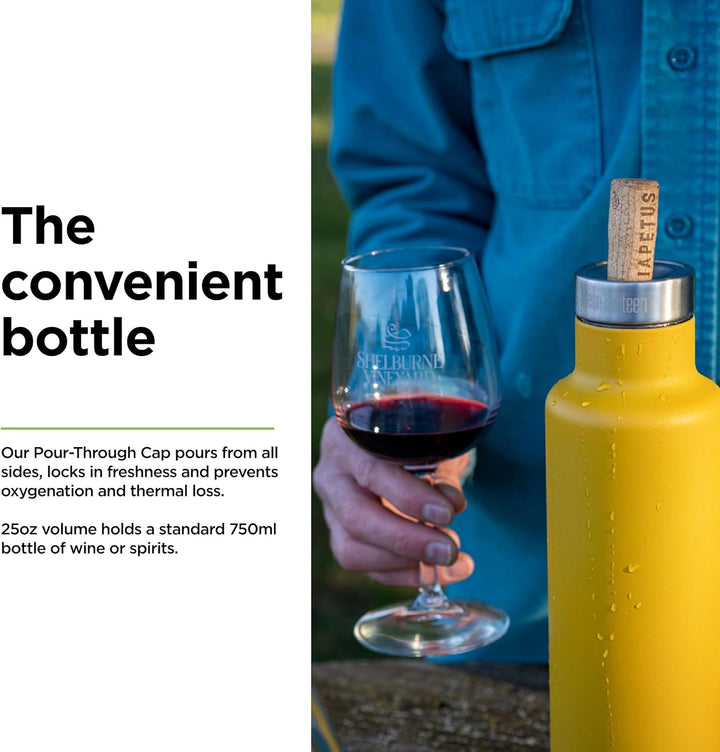 Klean Kanteen Herren Classic Vi Trinkflasche Einheitsgrösse Marigold, Einheitsgrösse Marigold