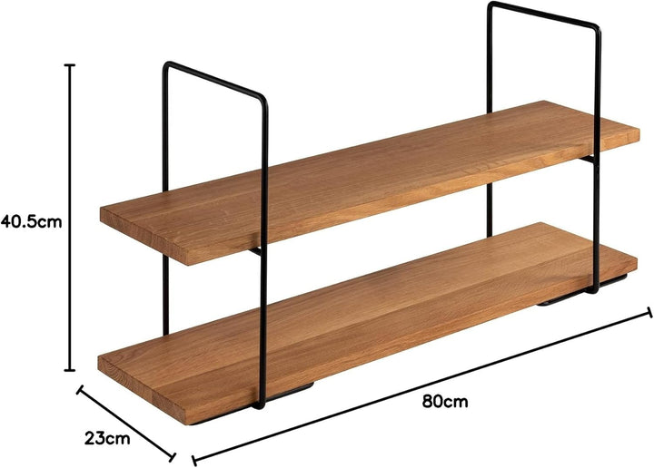 APS 33301 2-stufige Etagère Perfecto Large, bestehend aus 2 Buffetständern und 2 Buffetbrettern aus