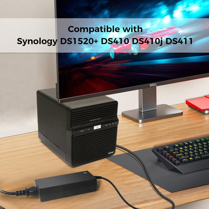 KFD Netzteil 12V 10A Ladegerät für Synology DiskStation DS1522+ DS1520+ DS1019+ DS923+ DS920+ DS918+