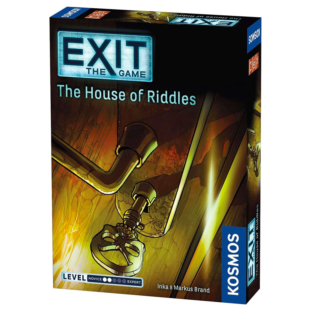 Thames & Kosmos - EXIT: The House of Riddles - Level: 2/5 - Unique Escape Room Game - 1-4 Players -