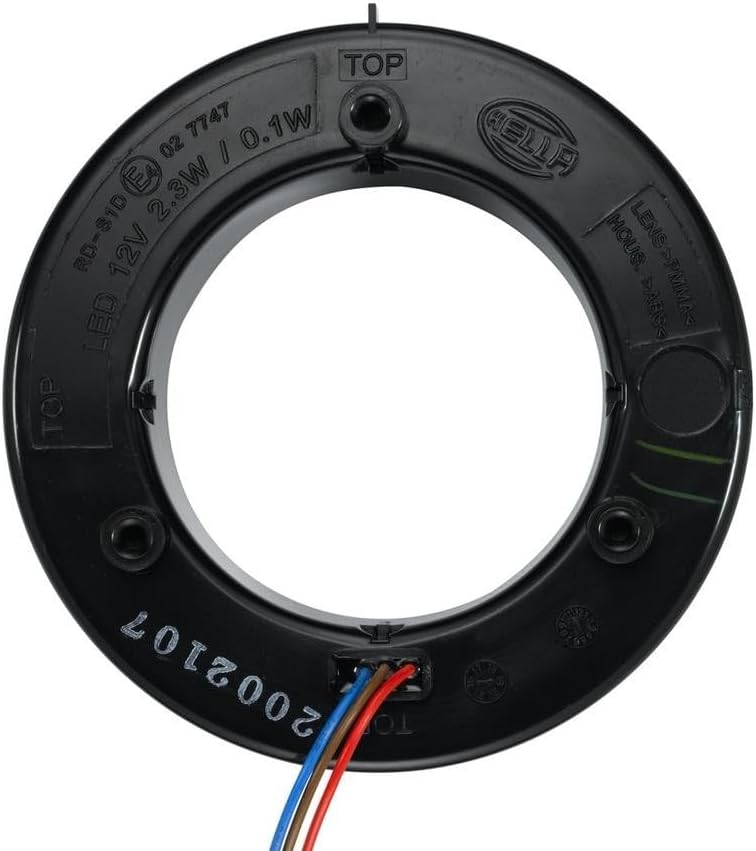 HELLA - Heckleuchte - LED - 12V - Anbau/Schraubanschluss - Lichtscheibenfarbe: weiss/glasklar - Kabe