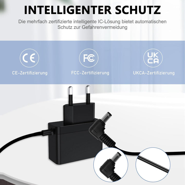 27V Ladegerät Kompatibel mit Levoit LVAC 200 Max/LVAC 300 Max Akku Staubsauger Ladekabel für Levoit