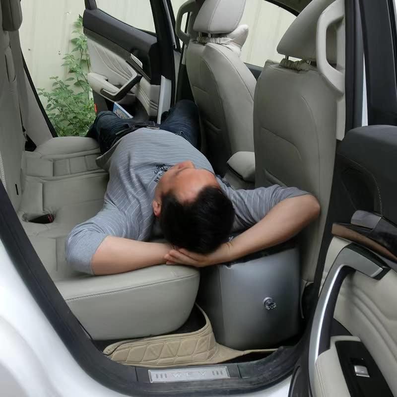 Icelus Auto Matratze Luftmatratze aufblasbar,130 * 27 * 37 cm Rücksitz Lücke Pad Luftbett Kissen, Au