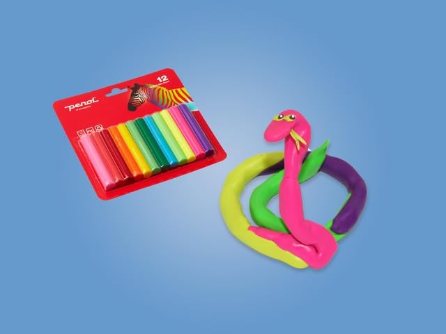 PENOL OF SCANDINAVIA Krea Box – Filzstifte mit Swan eco label – 4 sets in 1 (mittel, 2* jumbo und mo