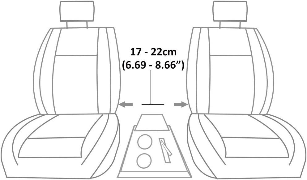 Universal Auto Armlehne Armlehne Mittelkonsole Aufbewahrungsbox Kunstleder