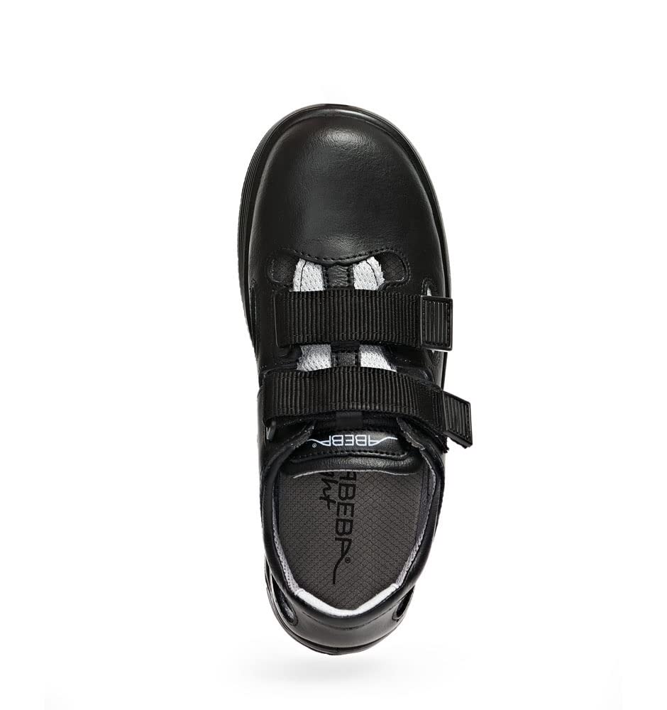 ABEBA 386516 7131036 S1 ESD Sandale, PU-Sohle, Schwarz, 46 Grösse 46 EU, 46 EU
