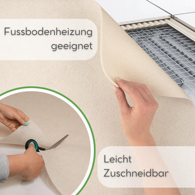 flex it® Basic - Antirutschmatte für Teppich 150x230 cm rutschfeste Teppich Antirutschunterlage Vlie