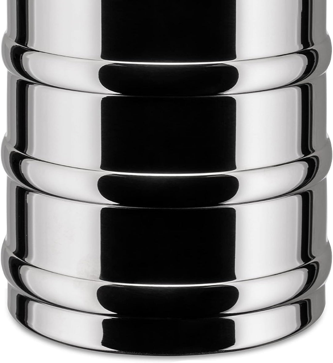 Alessi Kalistò 3 CB03 - Küchendose aus Edelstahl 18/10 mit Knopf aus Aluminium, 114 cl Kalisto 3, Ka