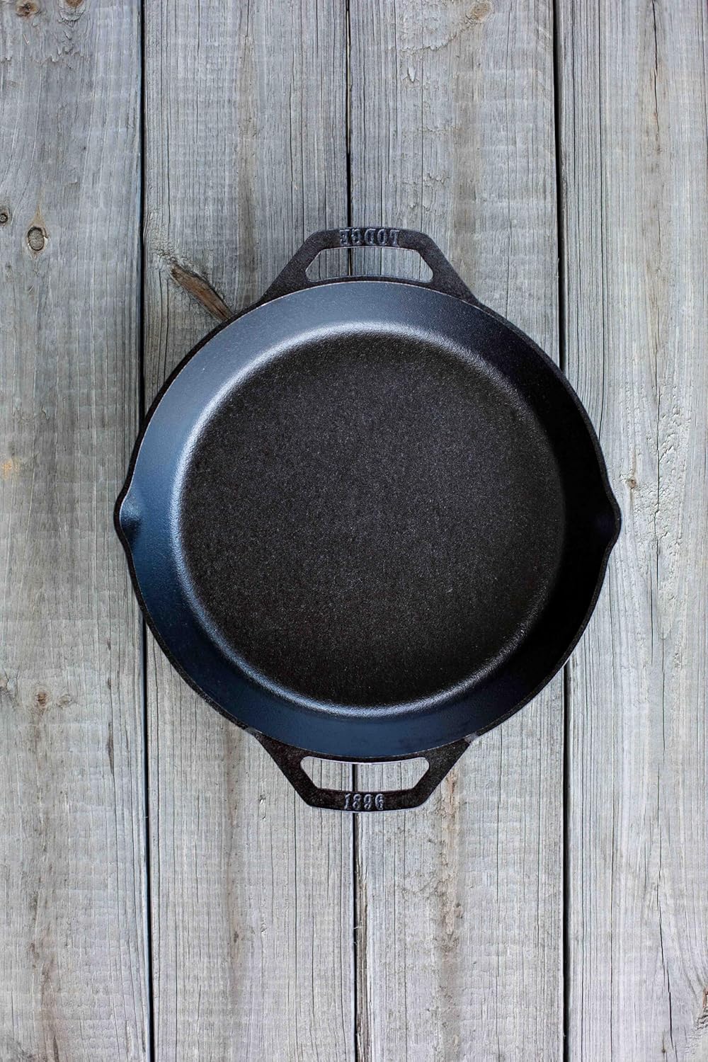 LODGE INLODGE.L10SKL, Inoxidable, schwarz, 30 cm Schwarz 30 cm, Schwarz 30 cm