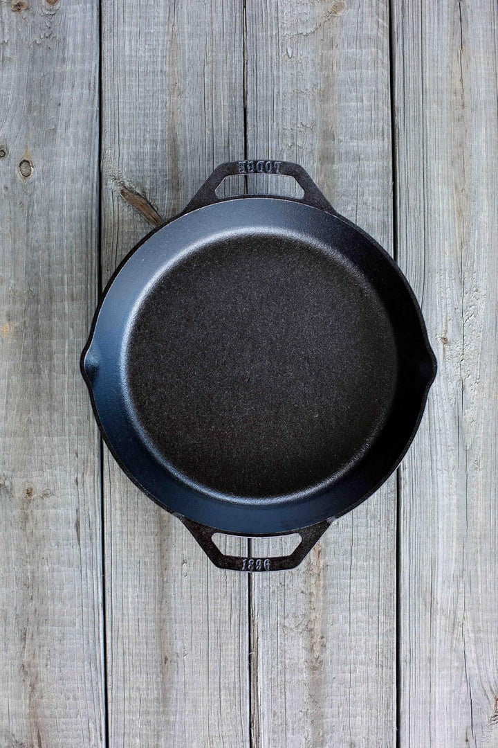 LODGE INLODGE.L10SKL, Inoxidable, schwarz, 30 cm Schwarz 30 cm, Schwarz 30 cm