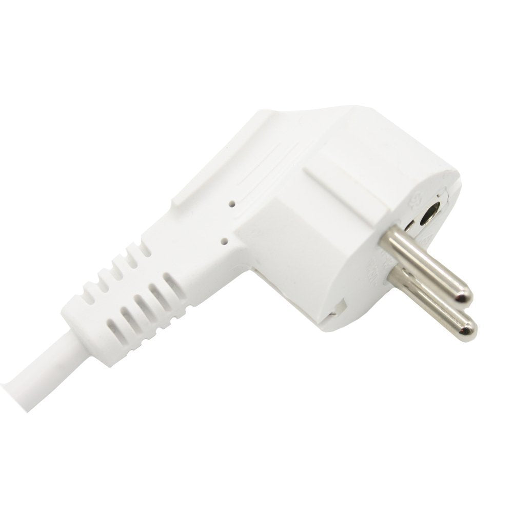 Zuleitung mit Stecker und Schalter 3 Meter Weiss Anschlusskabel Netzkabel Stromkabel mit Schnurzwisc