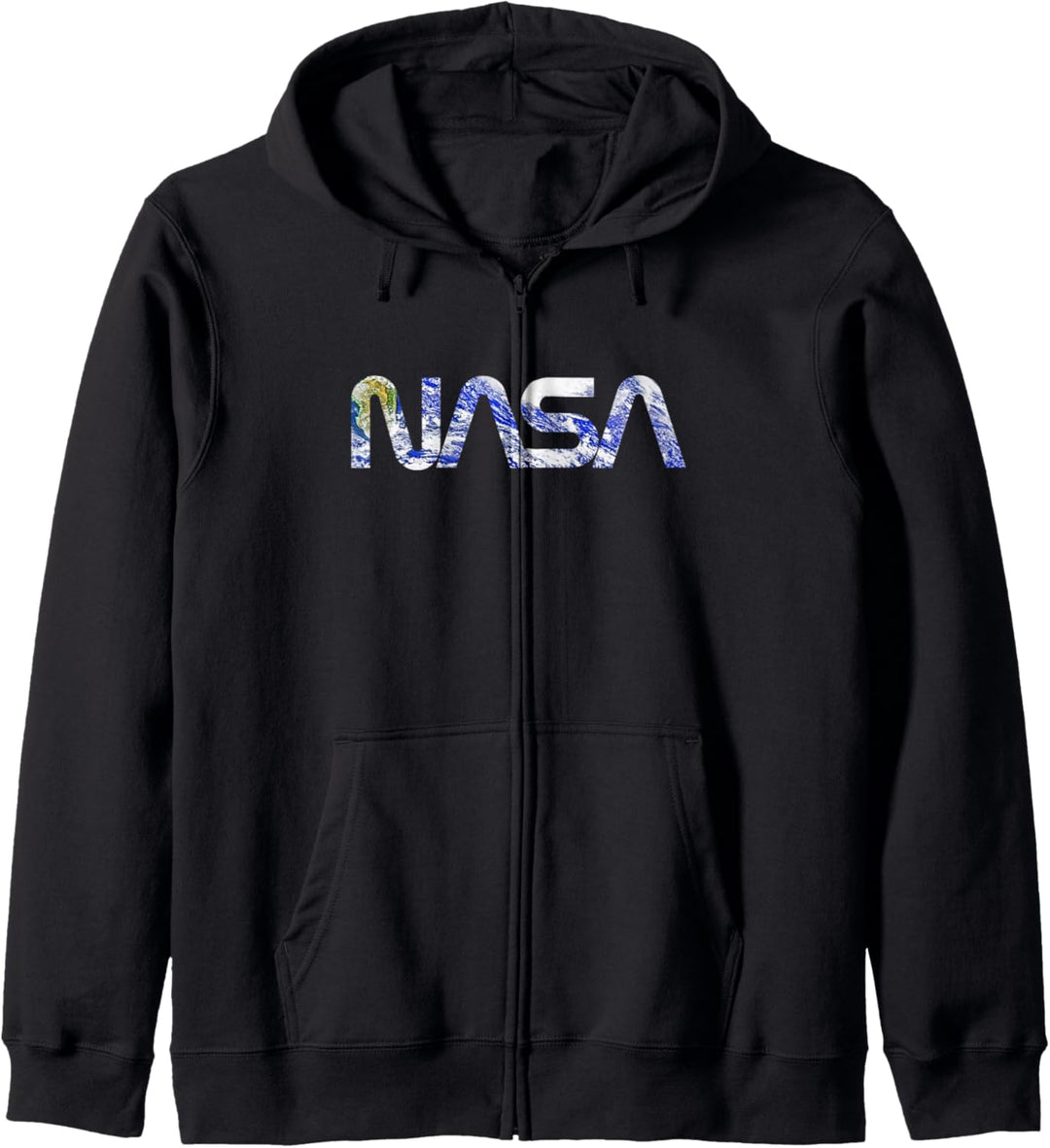 NASA Erdlogo Kapuzenjacke