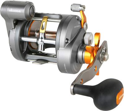 Okuma Schlepprolle für kaltes Wasser Cw-153dlx: 240 Yds-6,4 kg, linke Hand, Cw-153dlx: 240 Yds-6,4 k