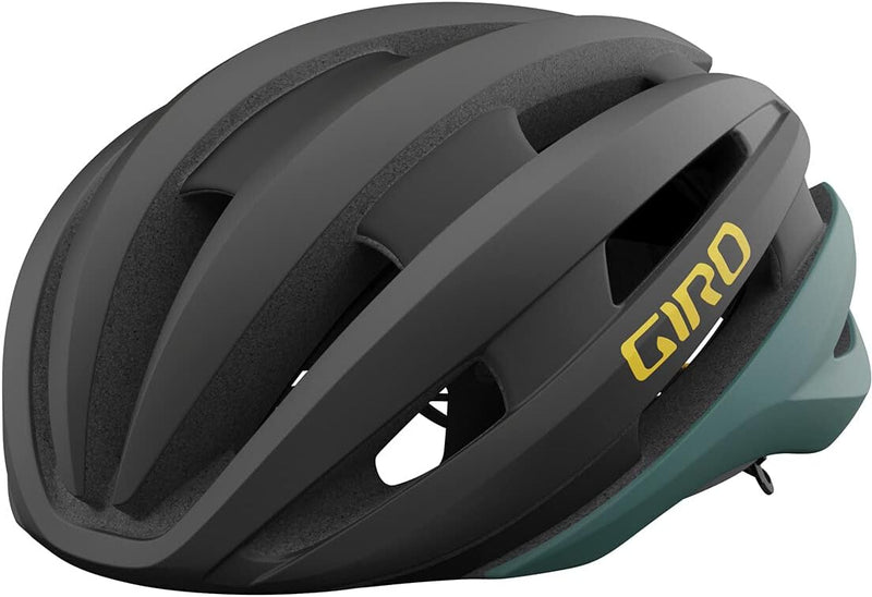 Giro Synthe MIPS II Rennrad Fahrrad Helm schwarz/grün 2021 S (51-55cm), S (51-55cm)