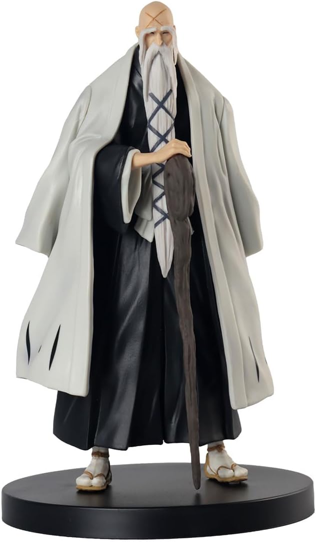 BANPRESTO - Bleach - Solid and Souls - Genryusai Shigekuni Yamamoto Statue Shigekuni Yamamotogenryus