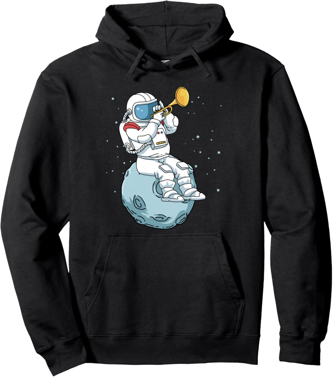 Trompete Hoodie Männer Big Band Jazz Musik Trompetenspieler Pullover Hoodie