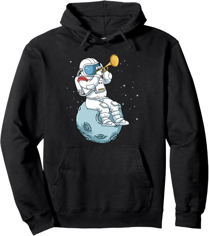 Trompete Hoodie Männer Big Band Jazz Musik Trompetenspieler Pullover Hoodie