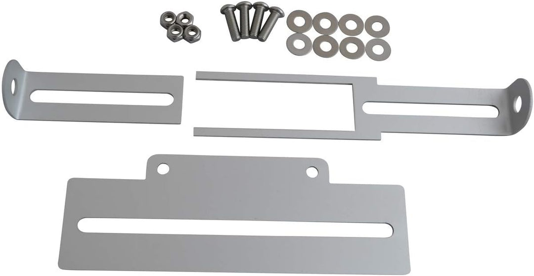Motorrad Kennzeichenhalter Verstellbar Nummernschild Halter- Universelle Passform