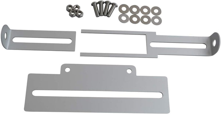 Motorrad Kennzeichenhalter Verstellbar Nummernschild Halter- Universelle Passform