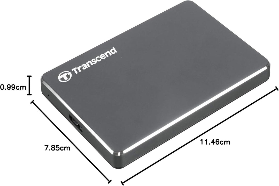 Transcend 2TB USB 3.1 Gen 1 SJ25C3N StoreJet 25C3N externe Festplatte TS2TSJ25C3N, 2TB