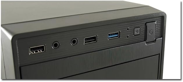 LC-Power 2014MB Midi-Tower PC-Gehäuse ATX Tower Schwarz - Midi , PC, Metall, Micro-ATX, Mini-ITX, Sc