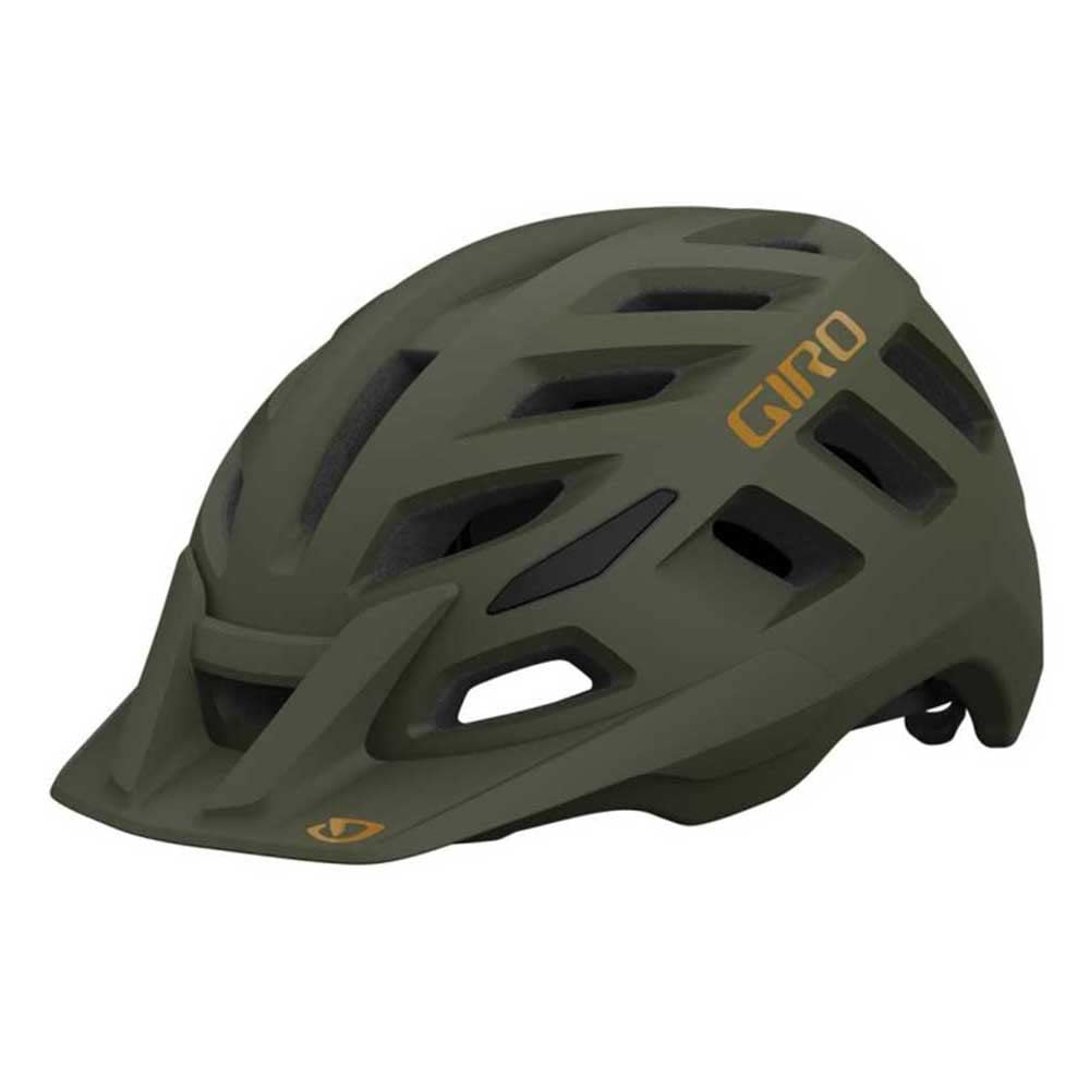 Giro Unisex – Erwachsene Radix Fahrradhelme M Matte Trail Green 22, M Matte Trail Green 22