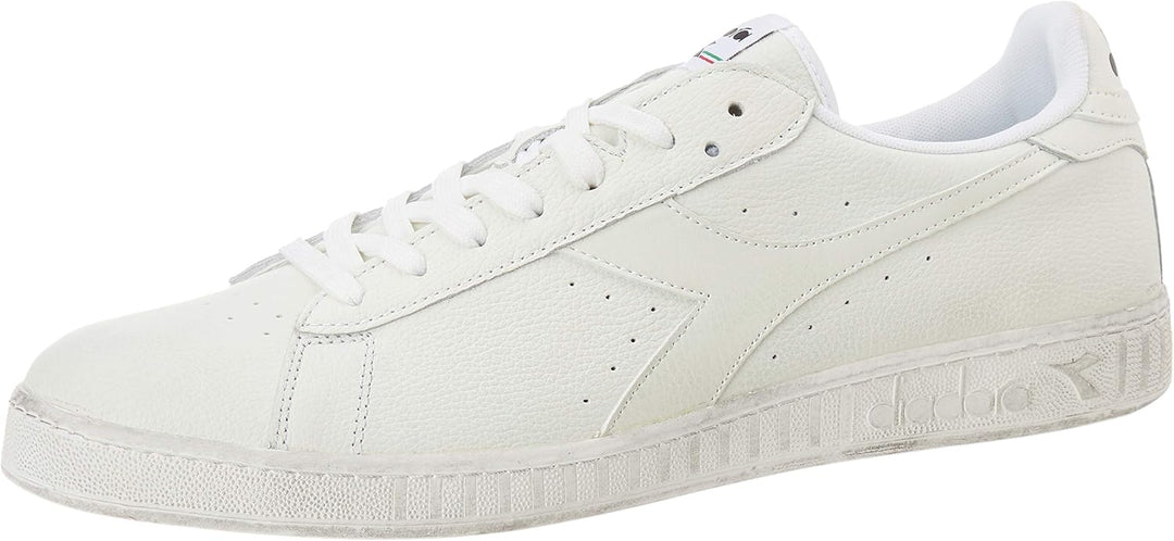 Diadora Unisex Game L Low Waxed Gymnastikschuhe, 36 EU Wei&#xDF; White White C6180