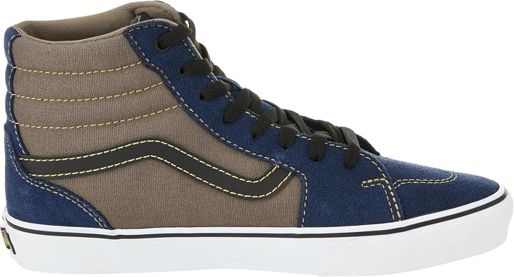 Vans Herren Filmore Hi Sneaker 38.5 EU Outdoor Dress Blues White, 38.5 EU Outdoor Dress Blues White