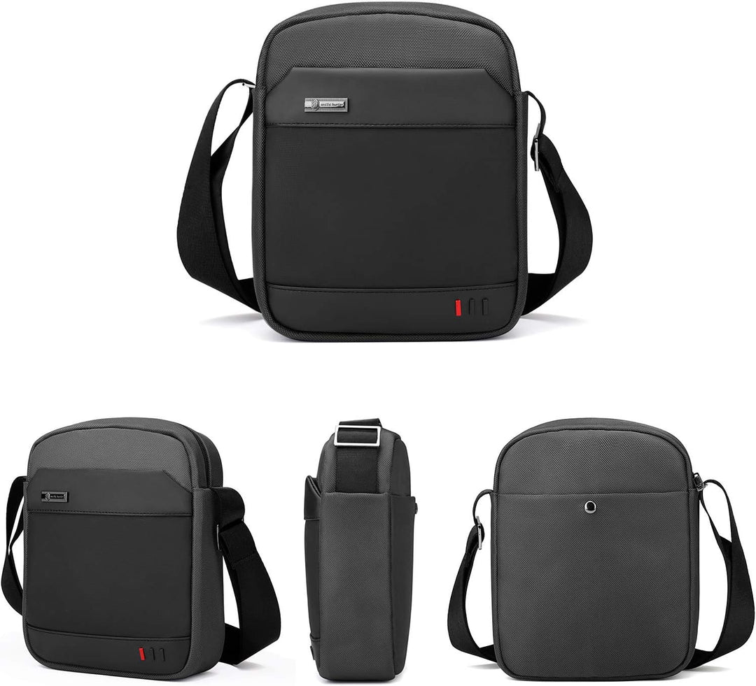 BAIGIO Herren Umhängetasche Kleine Schultertasche Herren Nylon Messenger Bag Oxford Business Tasche