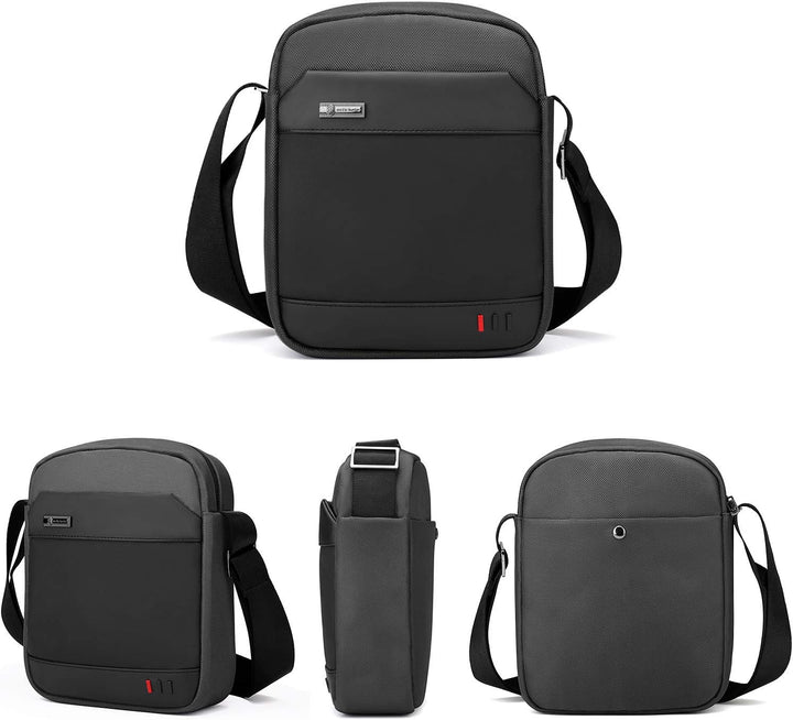 BAIGIO Herren Umhängetasche Kleine Schultertasche Herren Nylon Messenger Bag Oxford Business Tasche