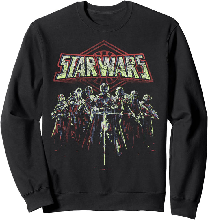 Star Wars Kylo Ren And The Elite Reds Portrait Logo Sweatshirt