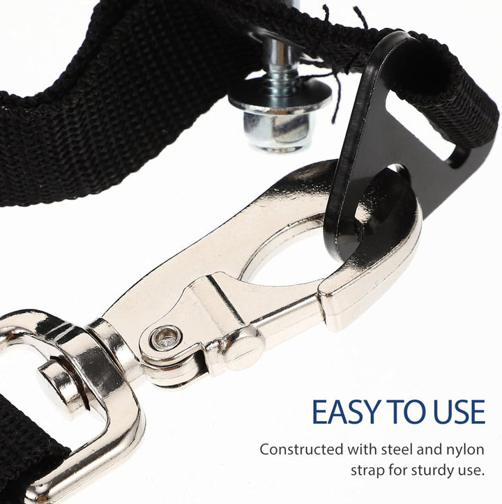 Garneck Fahrrad Anhängerkupplung, Universal Fahrradanhänger Aluminium Legierung Linker Fahrrad Kuppl