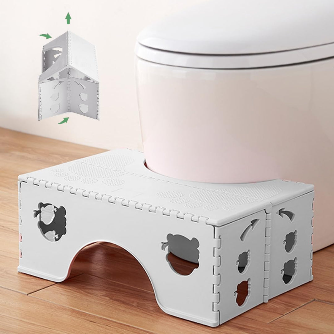 Toilettenhocker Klappbar Erwachsene - Kinder Hocker Badezimmer, WC Hocker Toilette, Klappbarer Toile