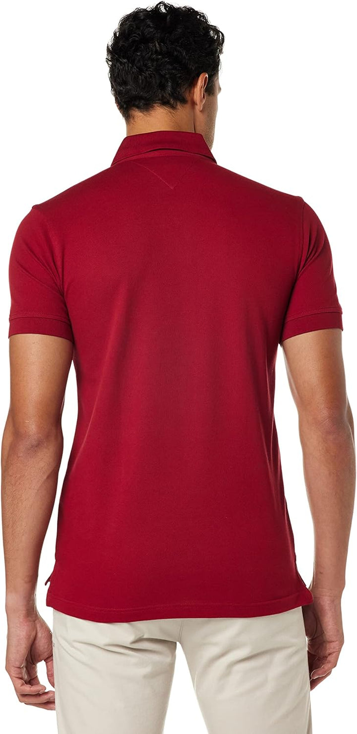 Tommy Hilfiger Herren Poloshirt Kurzarm 1985 Regular Fit M Regatta Red, M Regatta Red