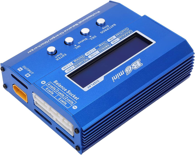 Uadme Lipo ladeger?t balancer, 80 W 6 A DC 11 bis 18 V Entlader digitaler EntladerAkku-Ladeger?t, f¨